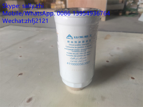 El filtro de combustible de SDLG 4110000563007, SDLG los recambios para el cargador LG936/LG956/LG958 de la rueda