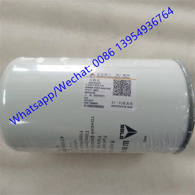 Filtro de combustible SDLG 4110002989003, piezas de repuesto del cargador SDLG para el cargador LG918/LG936/LG956/LG958/L968F