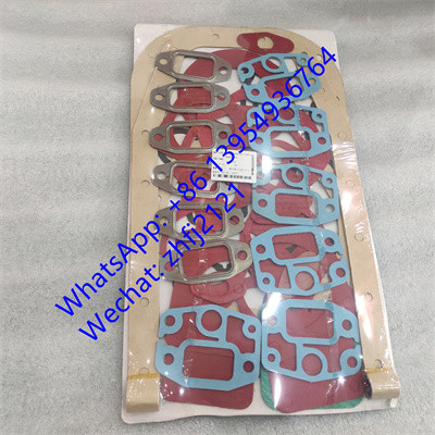SDLG Gasket complete set overhaul 4110000991-0001, Weichai partes del motor para WEICHAI DHB06G0121/ WP6G125E22 motor diésel