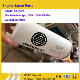 filtro de aceite original, 1000046758 para el motor del weichai TD226B, piezas del motor del weichai en venta