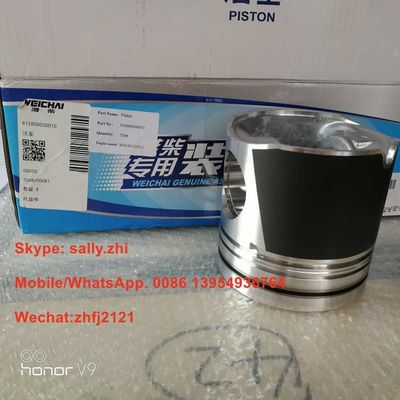 pistón original 612600030010 para el motor WD10G220E21, piezas principales del weichai del motor del weichai para el cargador LG958 de la rueda